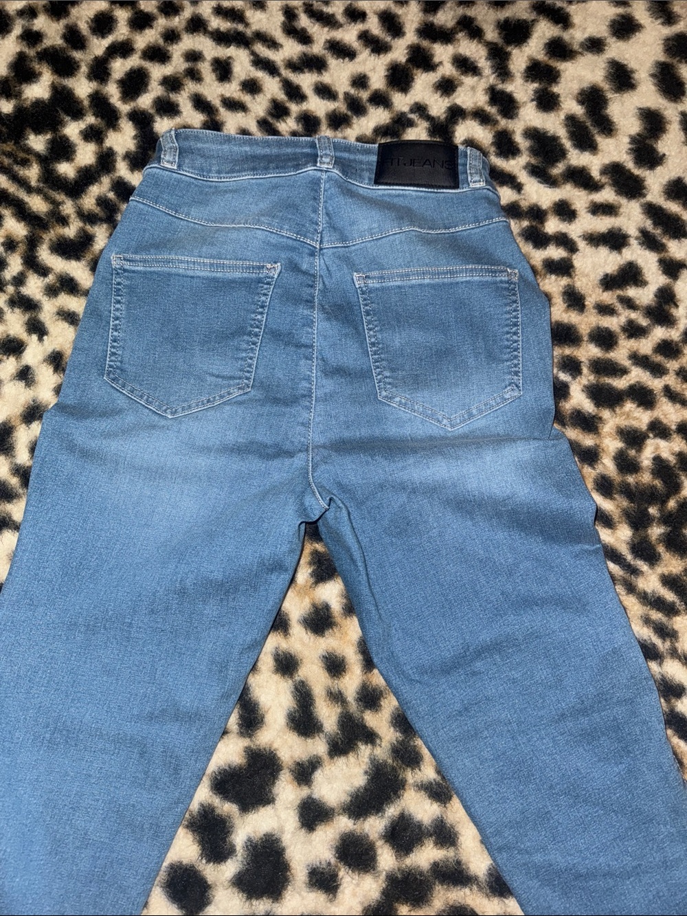 Contour Fit High-Rise Jeggings - Arctic Light Blue - Picture 8 of 9